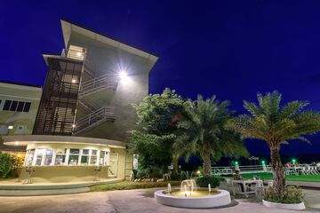 Front of property - evening/night