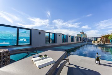 Rooftop pool