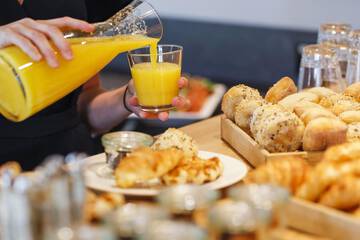 Breakfast area