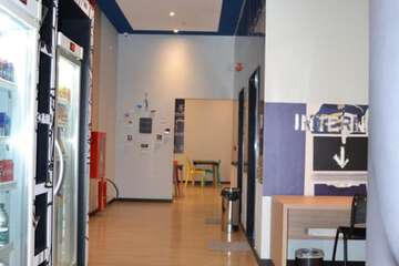 Interior entrance
