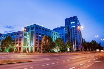 Front of property - evening/night