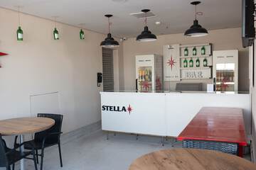 Poolside bar