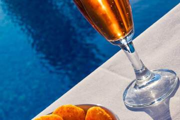 Poolside bar