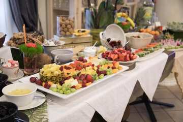 Breakfast buffet