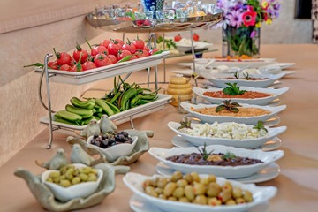 Breakfast buffet