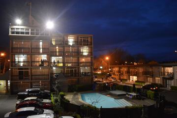 Front of property - evening/night