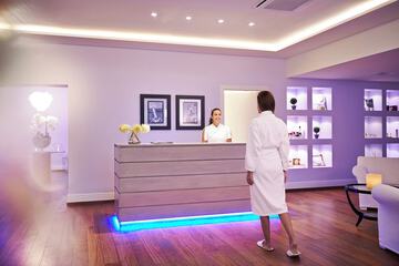 Spa reception