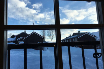 outside