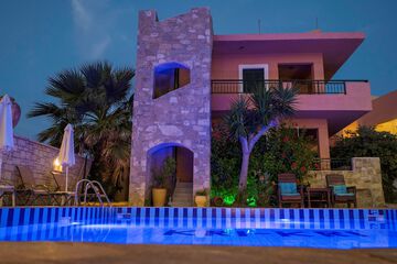 Front of property - evening/night