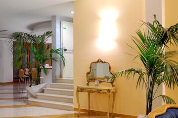 Interior entrance