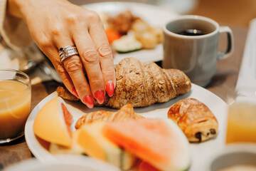 Breakfast buffet