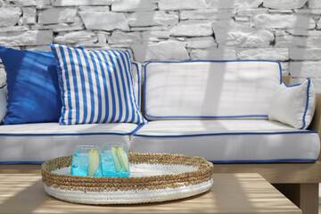 Poolside bar