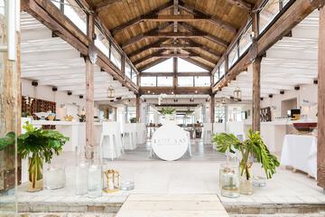 Indoor wedding