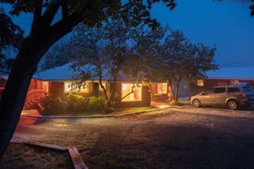 Hotel Front - Evening or Night