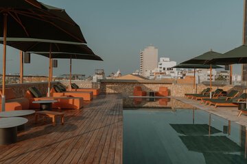 Rooftop pool