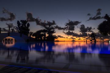Rooftop pool