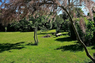 outside