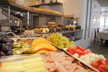 Breakfast buffet