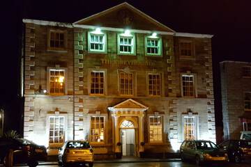 Front of property - evening/night