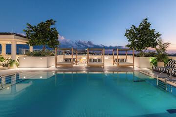Rooftop pool