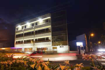 Front of property - evening/night