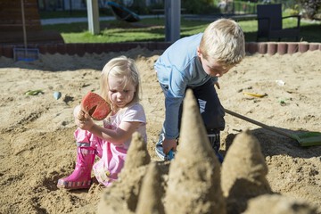 Children's play area - outdoor