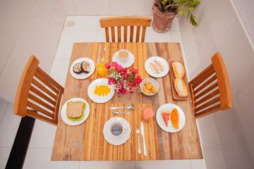Breakfast area