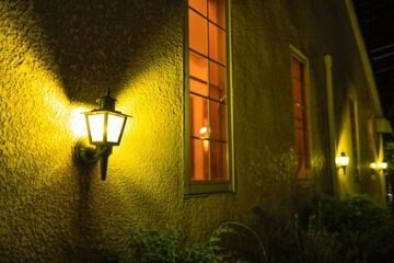 Front of property - evening/night