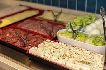 Breakfast buffet