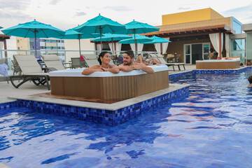 Rooftop pool