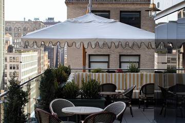Rooftop terrace