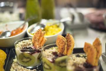 Breakfast buffet