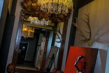 Interior entrance