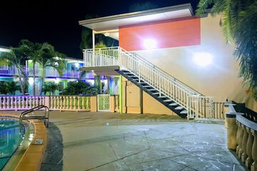 Front of property - evening/night