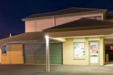 Front of property - evening/night