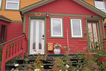 outside