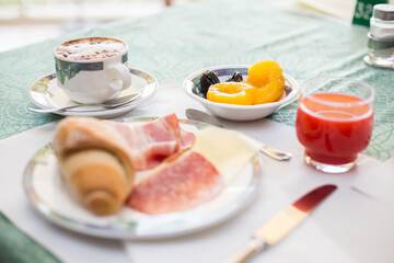 Breakfast area