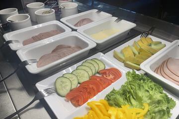 Breakfast buffet