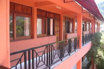 outside