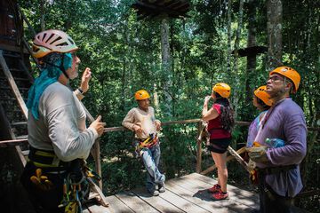Ziplining