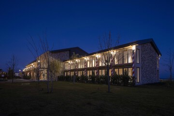 Front of property - evening/night