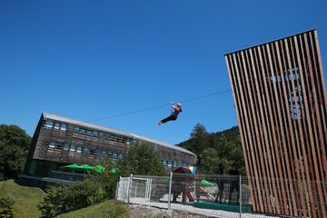 Ziplining