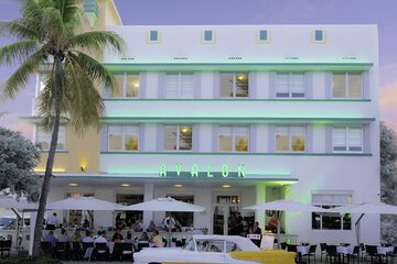 Front of property - evening/night