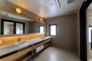 Shared bathroom