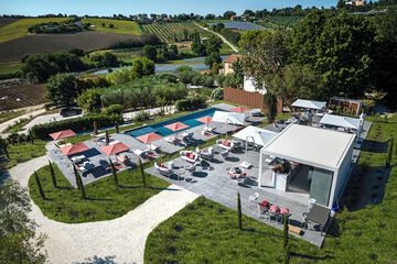 Rooftop pool