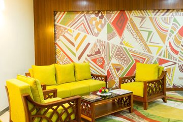Lobby sitting area