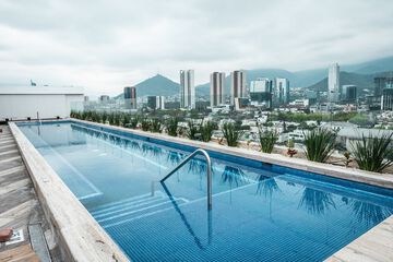 Rooftop pool