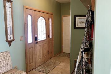Interior entrance