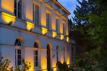 Front of property - evening/night