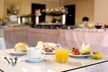 Breakfast area